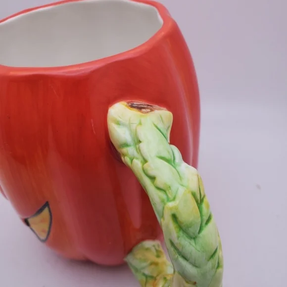 Susan Winget Halloween Pumpkin Mug Jack o Lantern Holiday - Picture 2 of 7